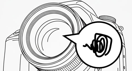 ピント・解像力不具合