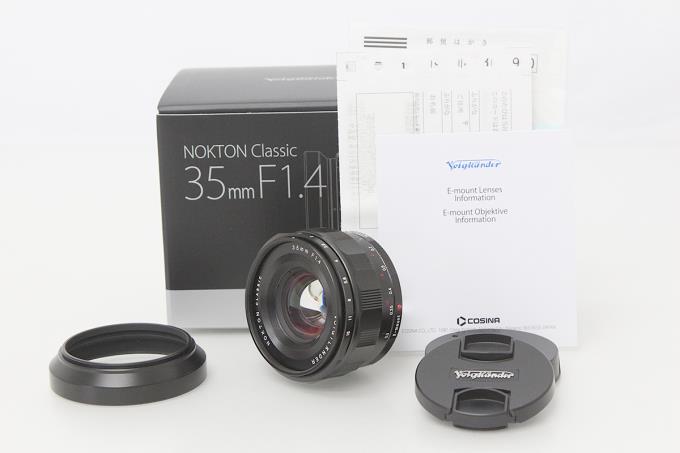 NOKTON CLASSIC35F1.4 Eマウント用-