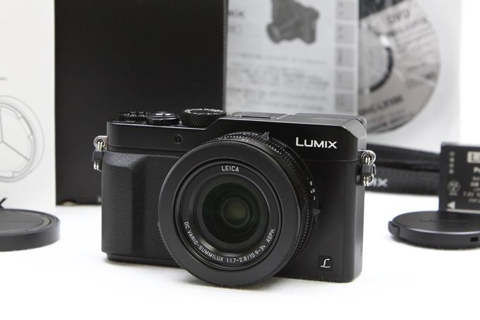 美品 自動開閉キャップ付Panasonic LUMIX DMC-LX100-K