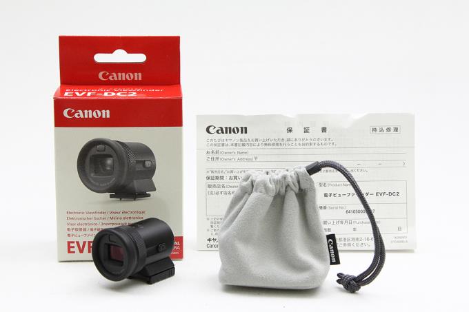 極美品】CANON EVF-DC2BK キャノン 電子ビューファインダー-