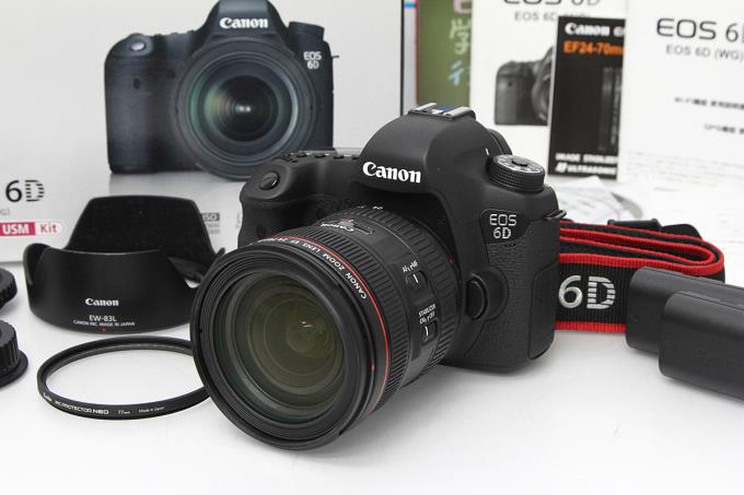 EOS 6D EF24-70L IS USM レンズキット シャッター回数4500回以下