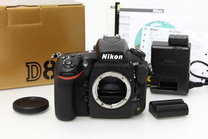 新素材新作 Nikon D810 美品 シャーター回数 46600回 デジタルカメラ ...