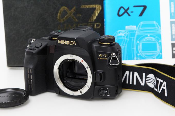 α-7 Limited I1480-2E4 | ミノルタ | フィルム一眼レフカメラ  