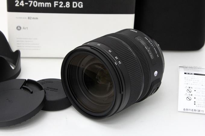 24-70mm F2.8 DG OS HSM Art ニコンFマウント用 K1871-2B1 | シグマ | 一眼レフカメラ用│アールイーカメラ