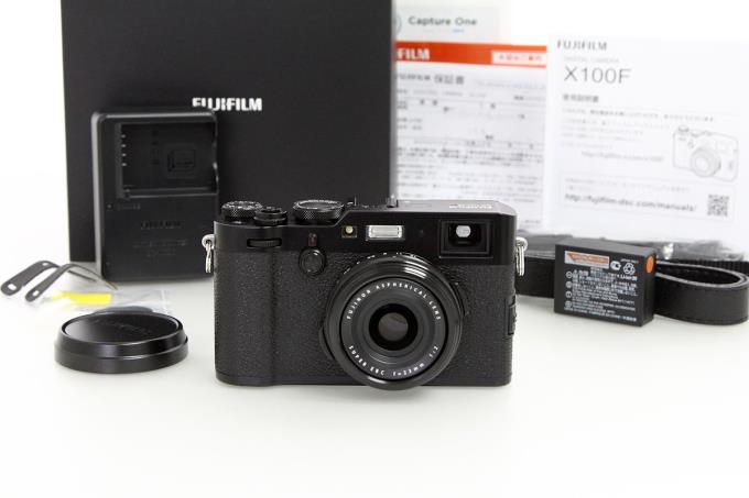 X100f ブラック シャッター回数5000回以下 K1775 2d4 フジフィルム コンパクトデジタルカメラ アールイーカメラ