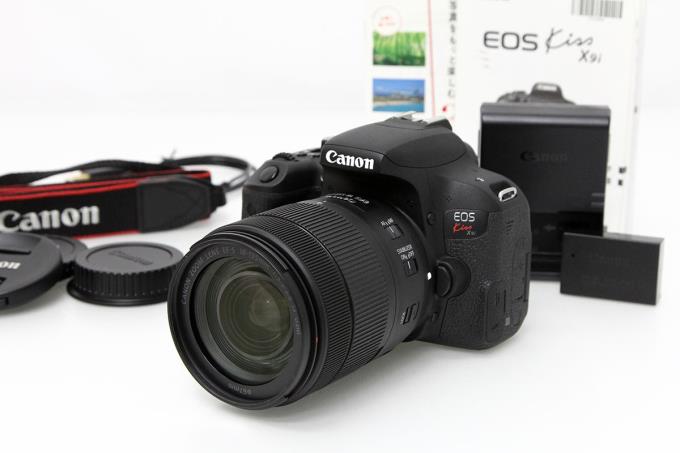 500円引きクーポン】 ショット数1,200！Canon EOS kiss x9i レンズセット♪ デジタルカメラ
