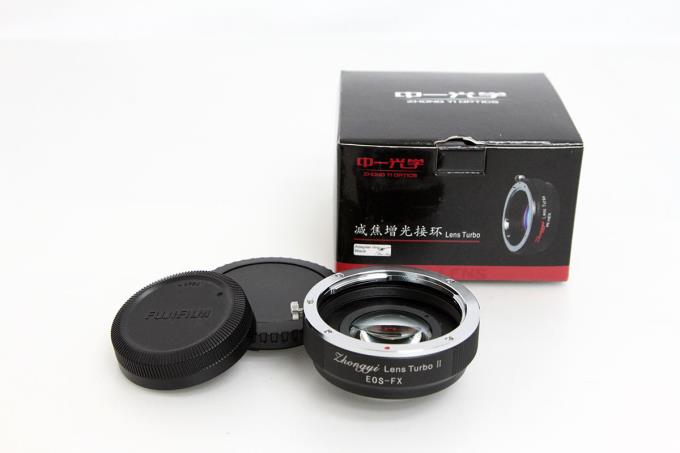 Lens Turbo II EF-FX フォーカルレデューサー マウントアダプター
