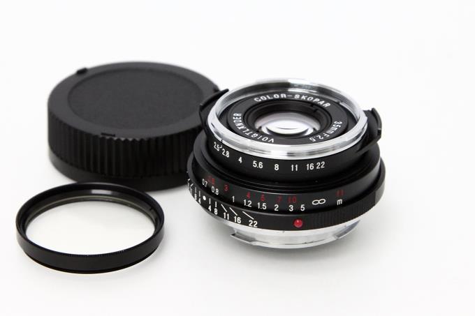 COLOR-SKOPAR 35mm F2.5 PII ライカMマウント コシナ K2606-2A1B | フォクトレンダー | レンジファインダーカメラ 用│アールイーカメラ