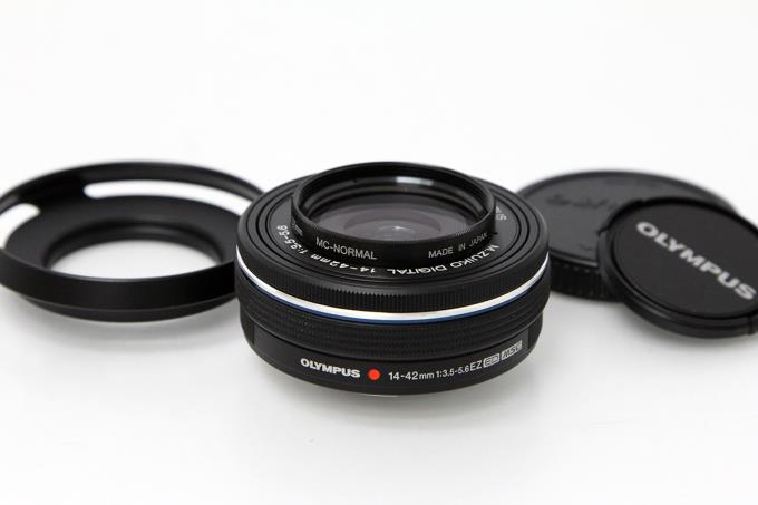 【美品】M.ZUIKO 14-42mm f3.5-5.6 EZ ブラック