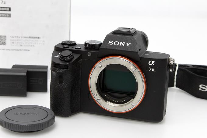 ソニーα7 II ILCE-7M2 SONY α7II ボディ シャッター回数9250 