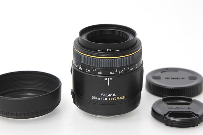 SIGMA 50mm F2.8 EX DG Macro EFマウント 値下げ-