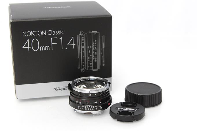 フォクトレンダー NOKTON classic 40mm F1.4 S.C. ライカMマウント ...