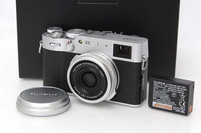 X100V シルバー シャッター回数2300回以下 M695-2C2 | 富士フイルム