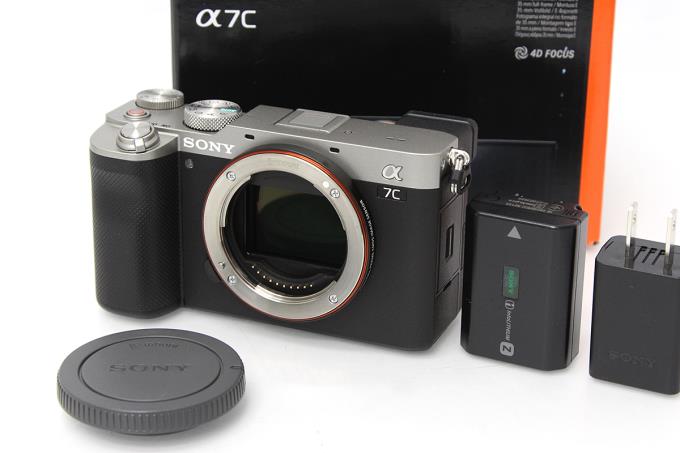 α7C ILCE-7C ボディ シルバー シャッター回数500回以下 M714-2C2 