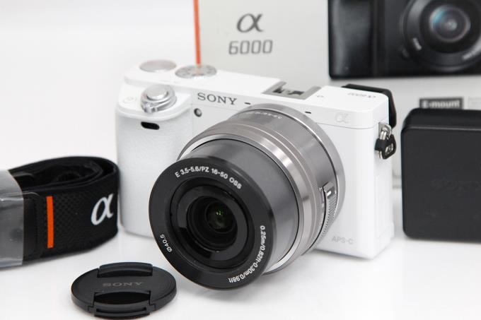 α6000 ILCE-6000L パワーズームレンズキット ホワイト シャッター回数 