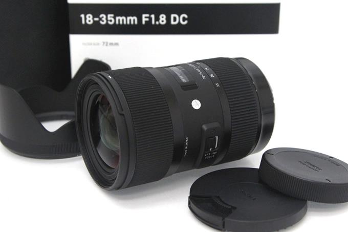 18-35mm F1.8 DC HSM キヤノンEFマウント γA1367-2B3 | シグマ | 一眼