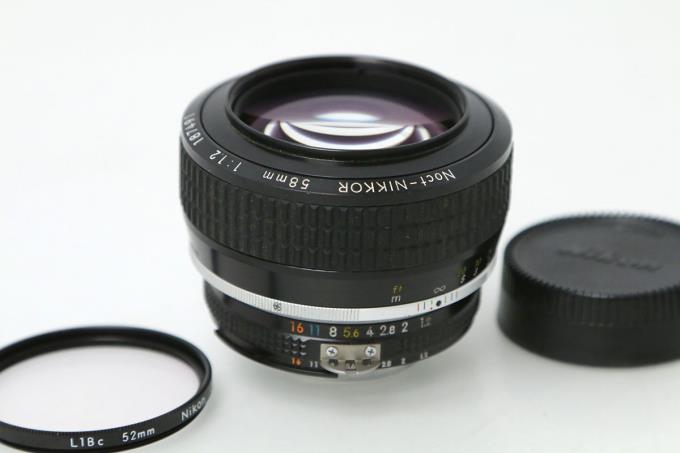 Ai-S Noct-Nikkor 58mm F1.2 γS2743-2N1C-Ω | ニコン | 一眼レフカメラ ...