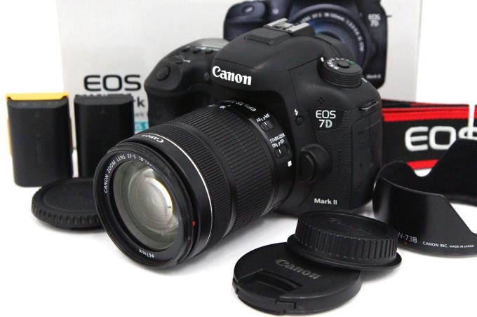 送料無料・名入れ彫刻 Wi-Fi♪ダブルレンズセット Canon EOS 7D MarkⅡ