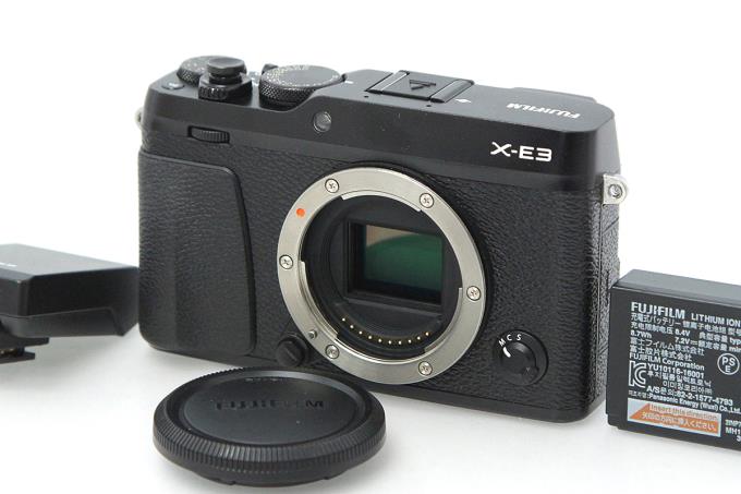 FUJIFILM X-E3 ボディ ブラック シャッター回数約10500回以下 H728-2P1