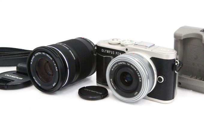 OLYMPUS E-P1 ダブルズームキット デジタルカメラ カメラ 家電・スマホ
