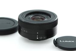 LUMIX G VARIO 12-32mm F3.5-5.6 ASPH. MEGA O.I.S. H-FS12032-K ブラック γH1105-2M1B