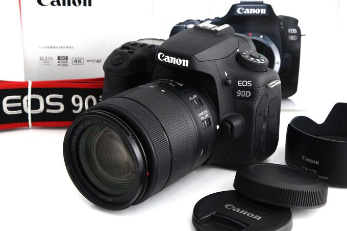 メール便可 2セットまで 【美品】Canon EOS 90D レンズキット 長期保証