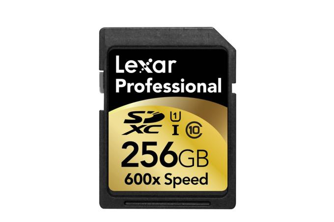 レキサーメディア　SDカード　256G