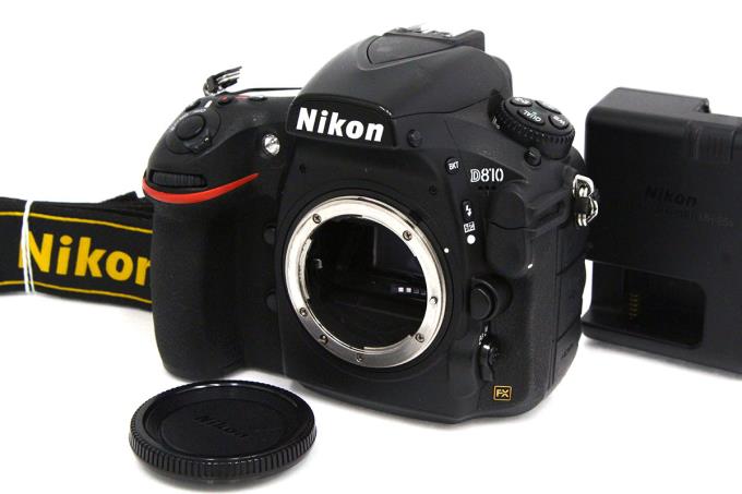 極美品 ニコンD810 Nikon D810 シャッター回数＝3,250回-