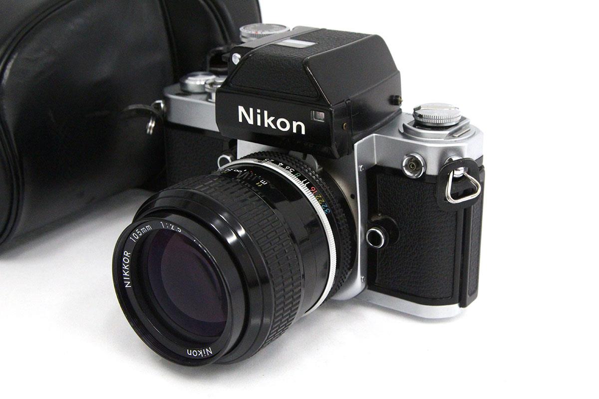 動作品】Nikon ニコン F2 ASフォトミック シルバー ボディ-