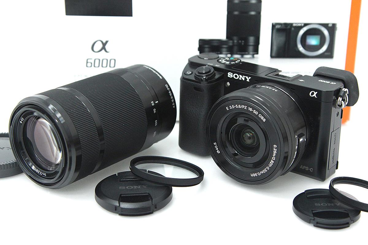 ◇【SONY ソニー】α6000 ダブルズームレンズキット ILCE-6000Y ミラー