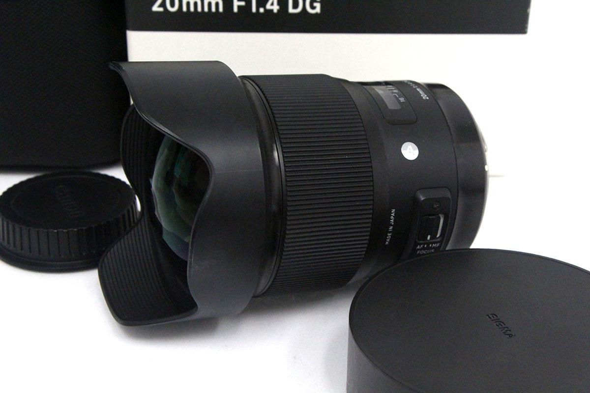 20mm F1.4 DG HSM Art キヤノン EFマウント用 γA4252-2A3 | シグマ