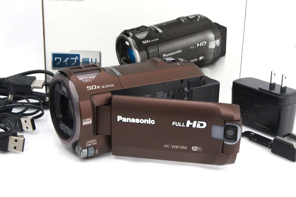 HC-W870M-T デジタルハイビジョンビデオカメラ ブラウン γA4340-2P4
