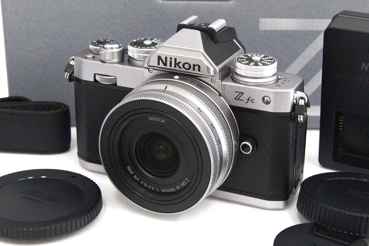 Z fc 16-50 VR レンズキット シルバー シャッター回数 約250回以下  