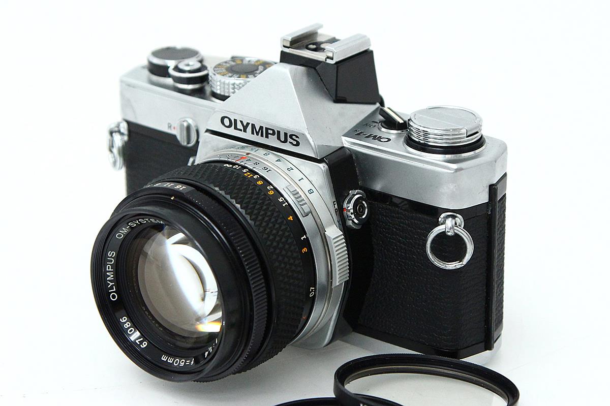 オリンパス OLYMPUS OM-1 ジャンク品とレンズ3点美品 - カメラ