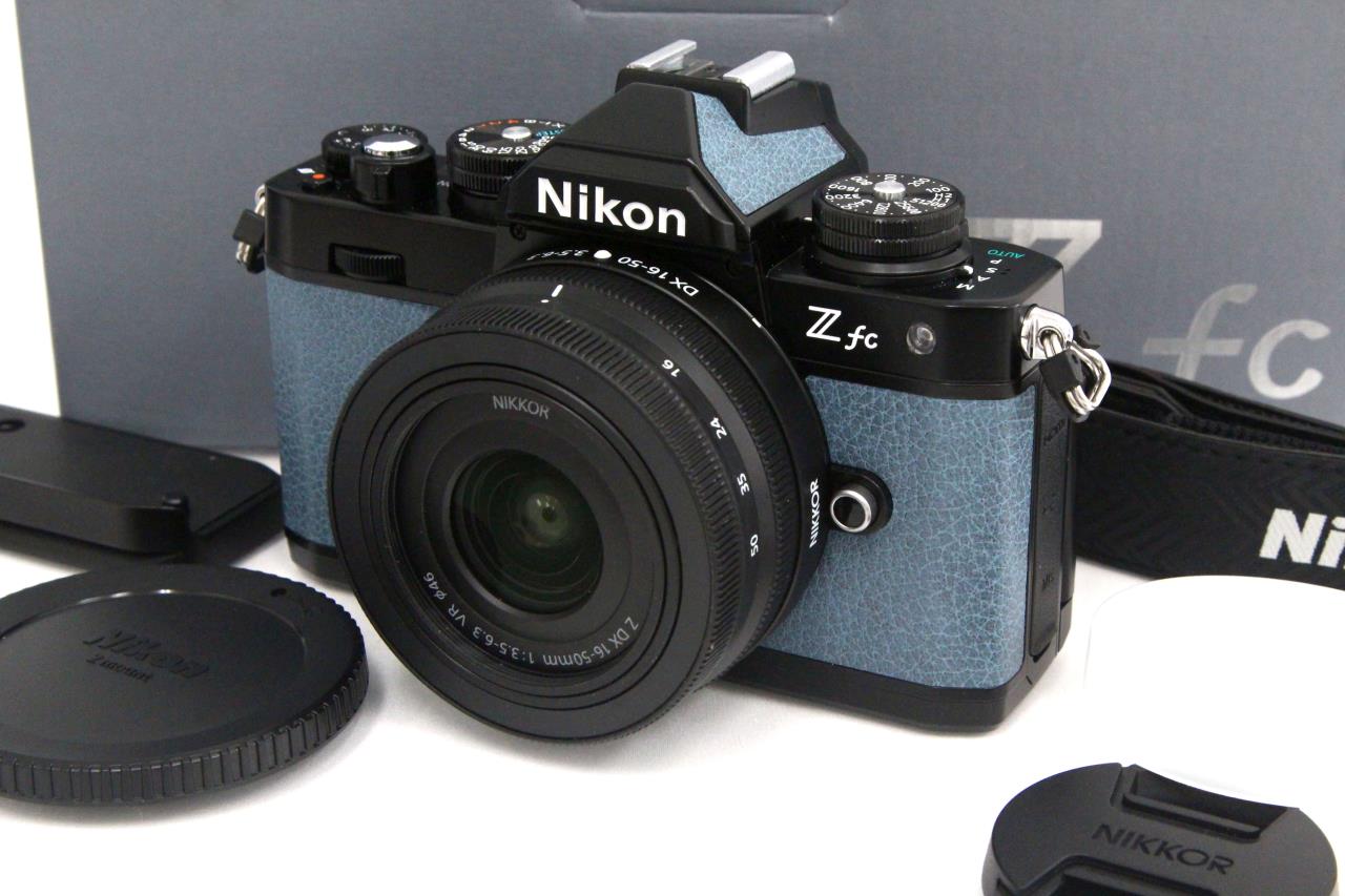 Nikon Zfc レンズキット シルバー✖️チョークブルー-