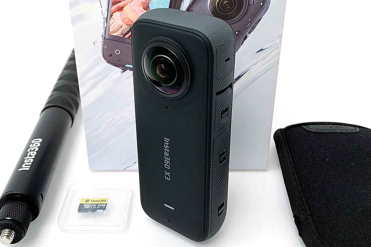 X3 ブラック SNOW BUNDLE・ケース付 γH2618-2K4 | Insta360 | 360