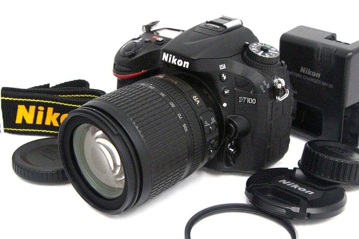 D7100 18-105 VR レンズキット シャッター回数約1700回以下γA4747-2Q2A 