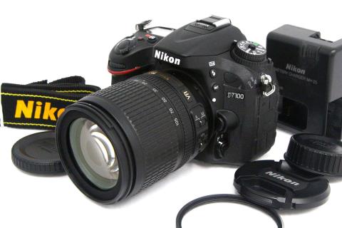 D7100 18-105 VR レンズキット シャッター回数約1700回以下γA4747-2Q2A