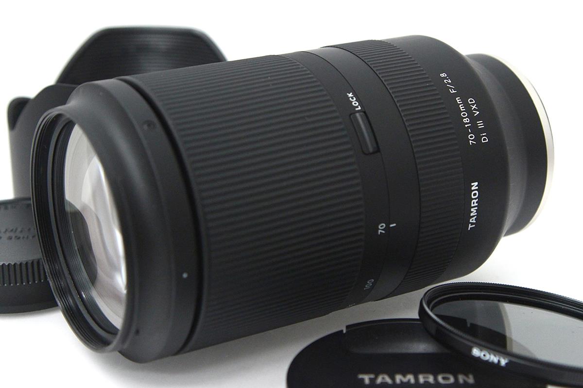 TAMRON 70-180mm F2.8 Sony ソニーE用ついております