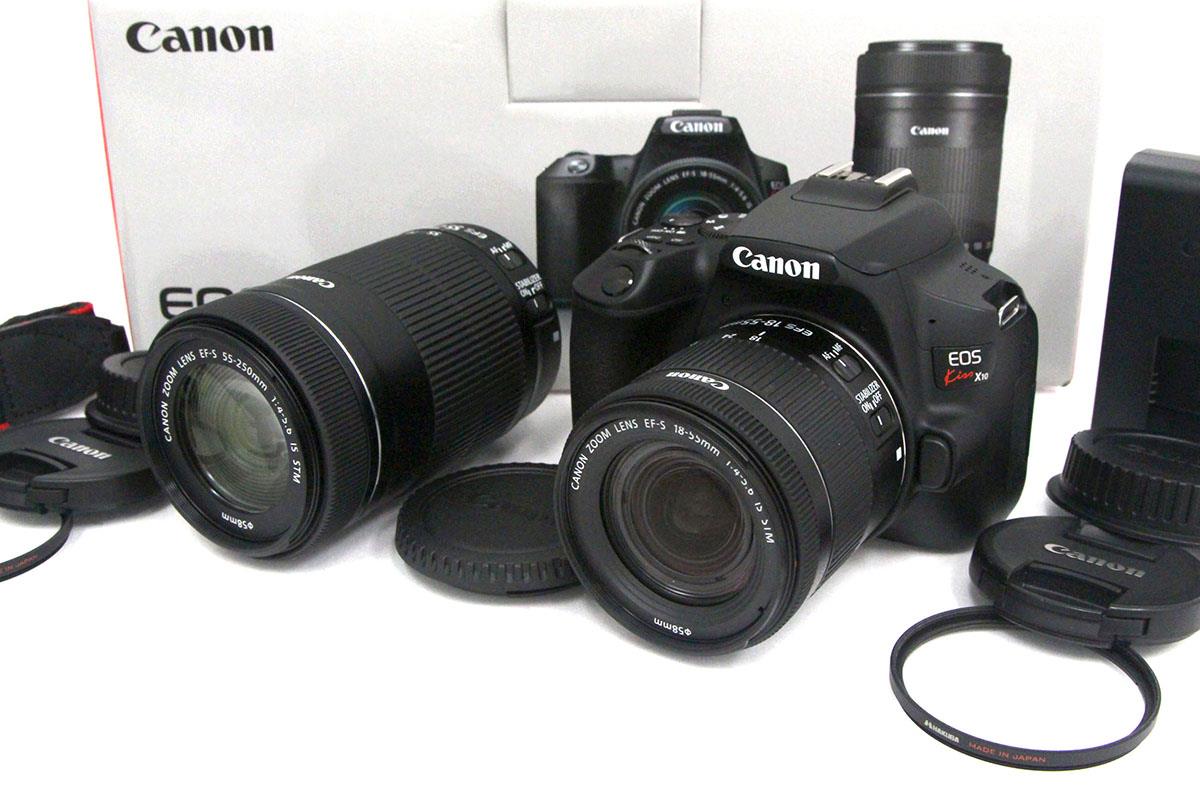 Canon EOS KISS X10 Wズームキット BK - カメラ