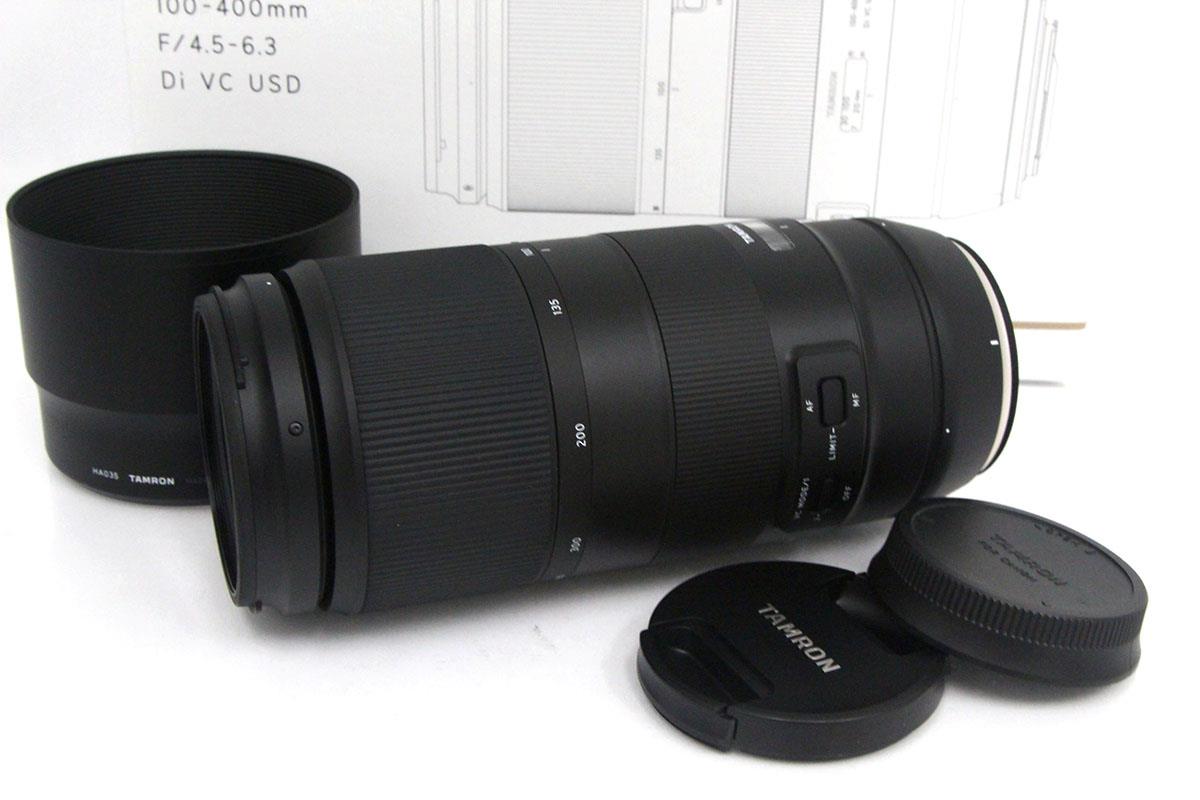 タムロン100-400mm F/4.5-6.3 Di VC USD キャノン用-