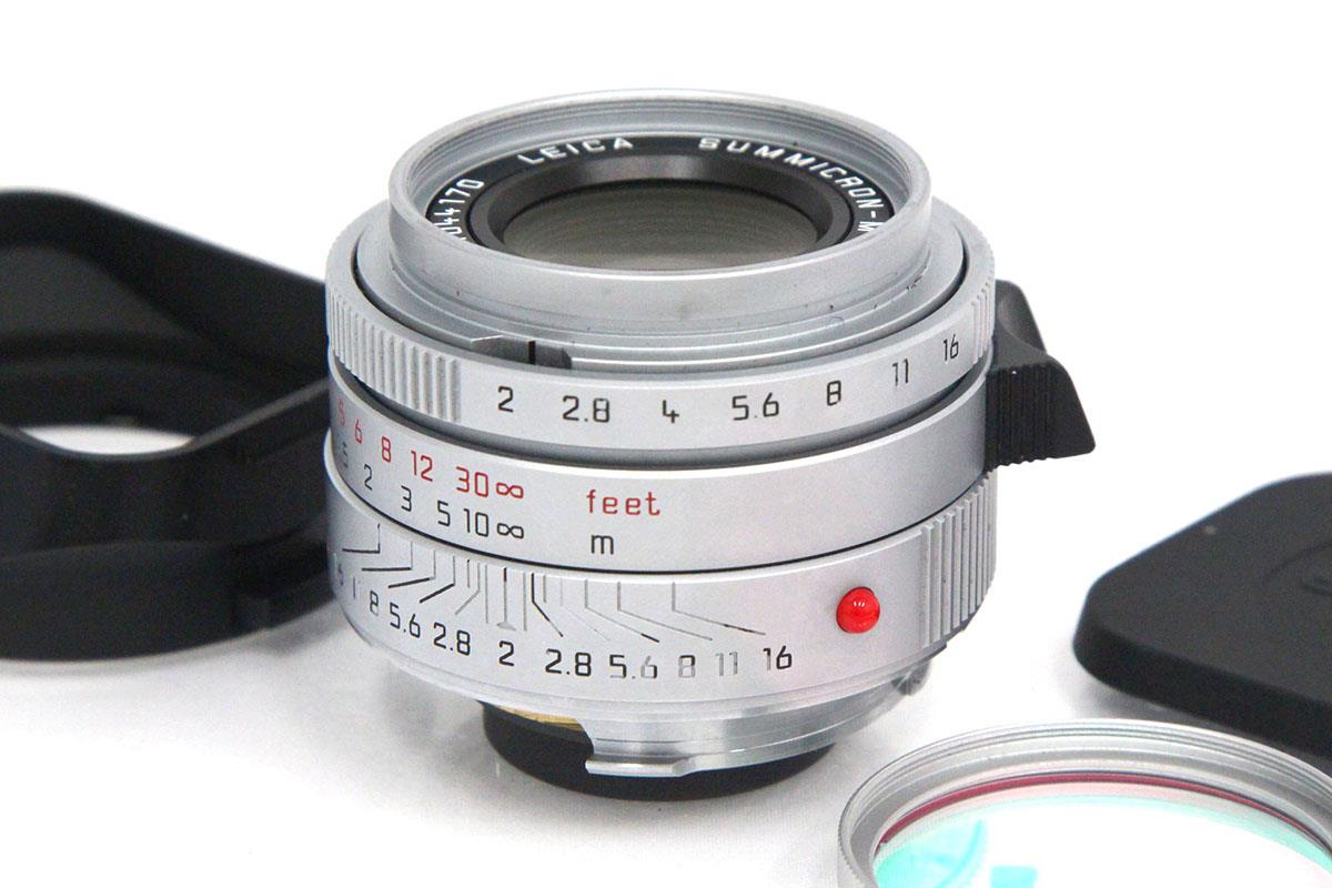 保証書あり】ライカ ズミクロン M50mm F2 レンズフード組込 シルバー ...