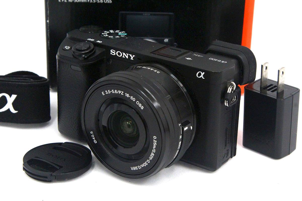 シャッター回数159回！新品同様SONY α6400 パワーズームレンズキット-