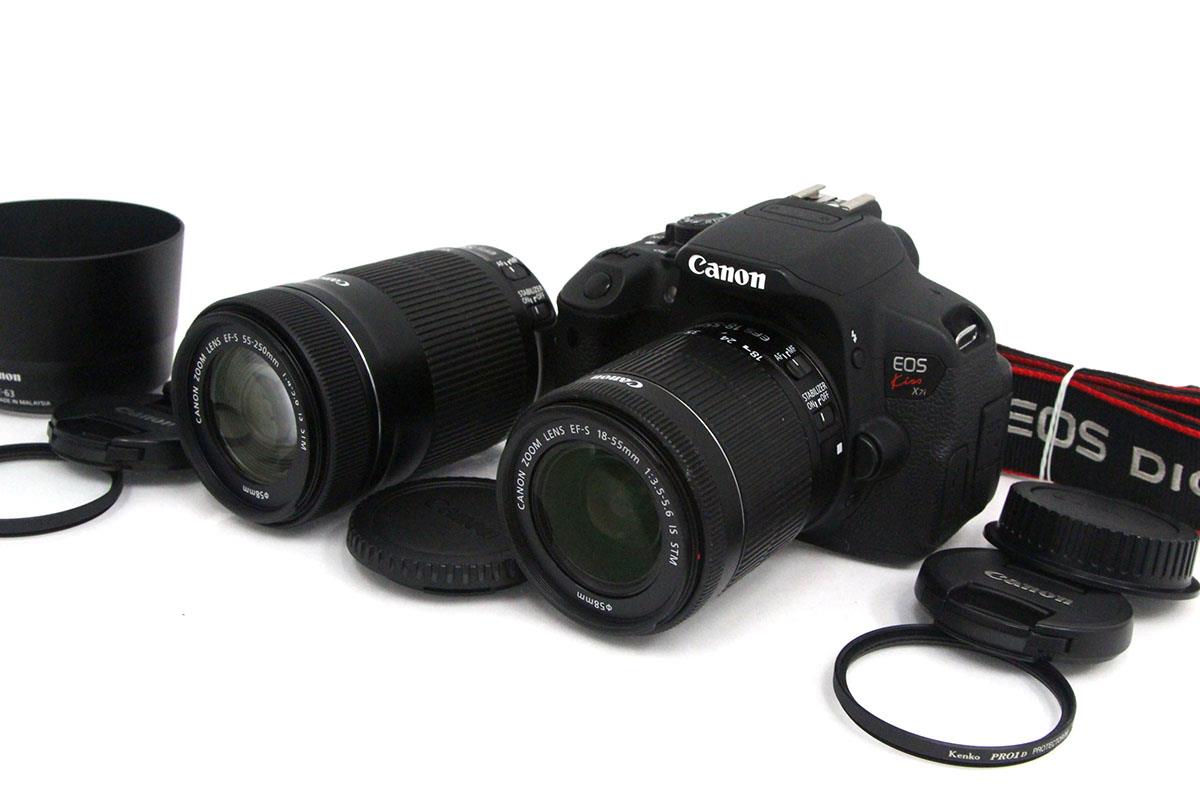 Canon  EOS Kiss x7i のダブルズームキット