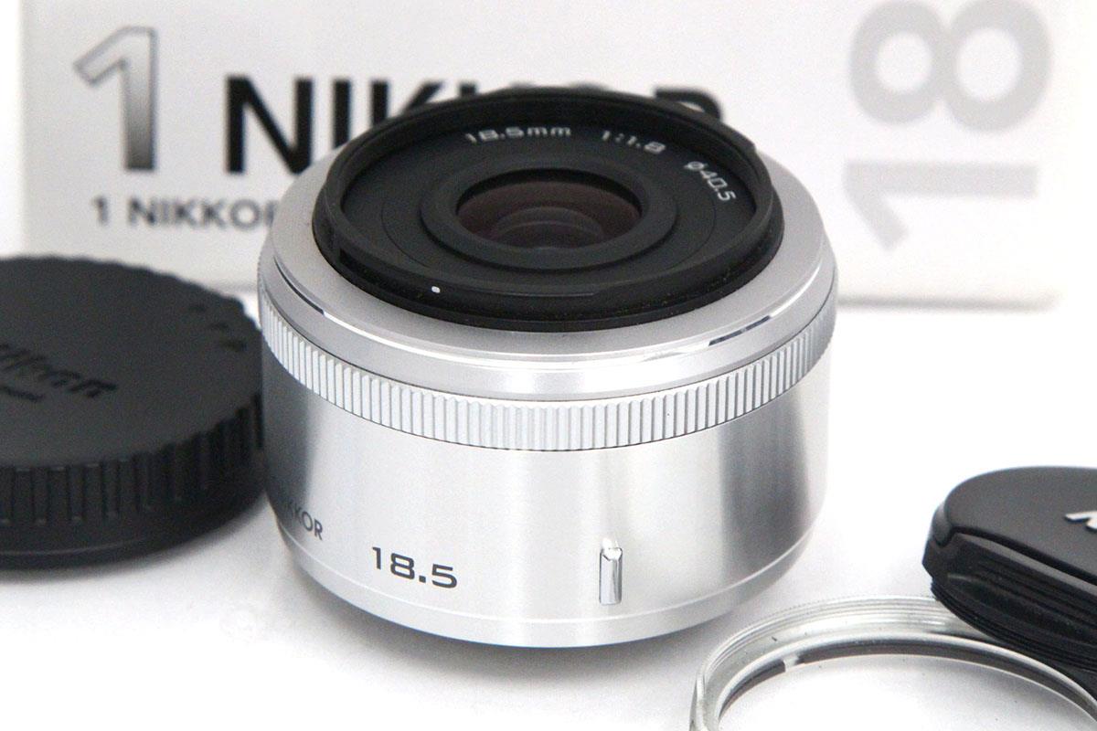美品】Nikon 1 18.5mm F1.8 シルバー-