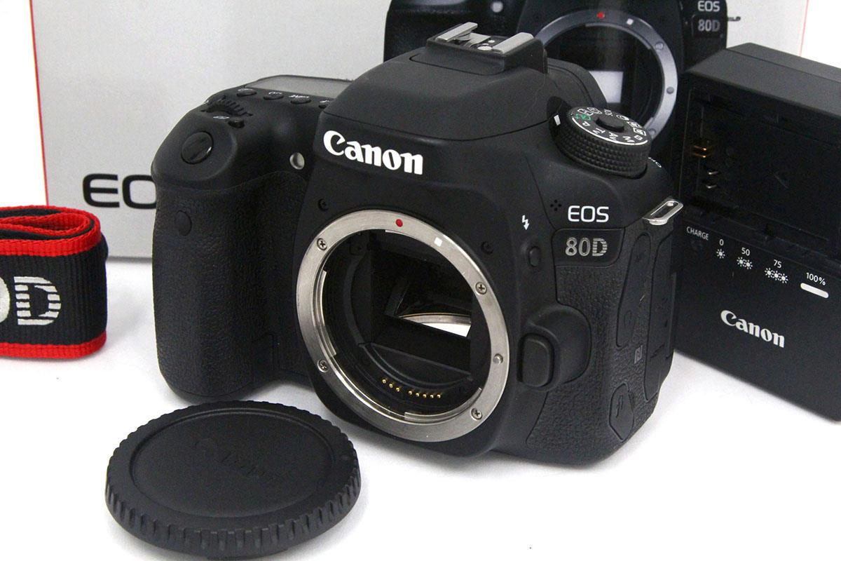 一眼レフカメラ canon eos 80D ボディ