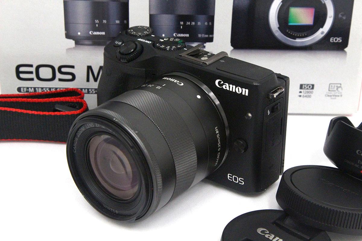 カメラCanon EOS M3　EF-M18-55  レンズセット