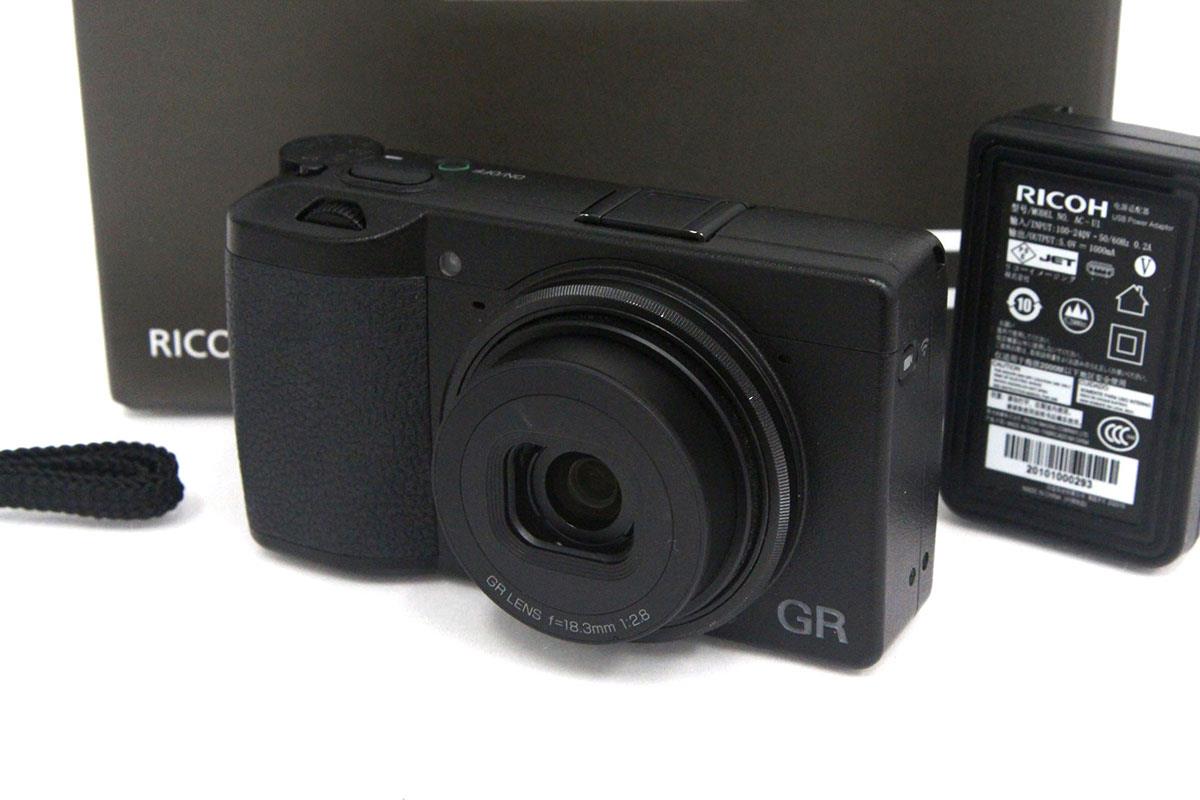 値下げ！【美品】RICOH GRⅡ 元箱付き⭐︎シャッター回数4,512ストロボ使用回数33枚