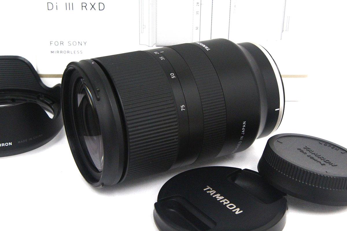 28-75mm F2.8 Di III RXD (Model A036) ソニーEマウント用 γA5266-2B3