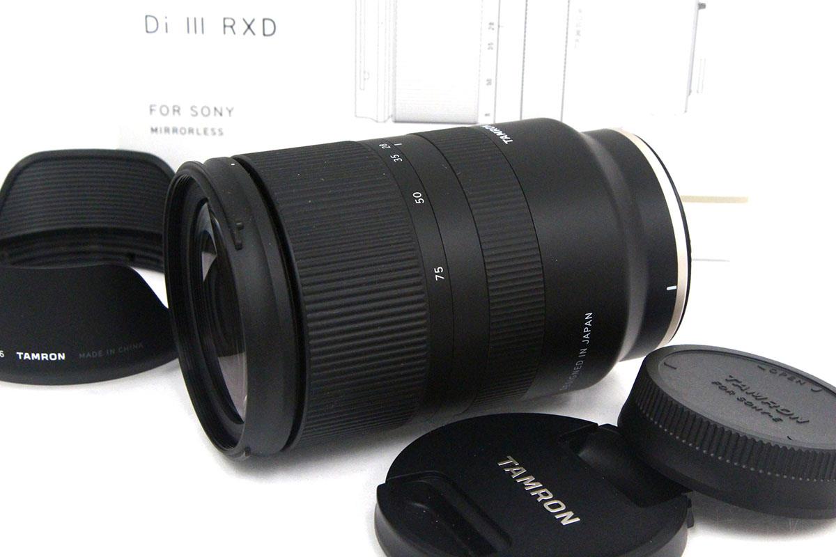 28-75mm F2.8 Di III RXD (Model A036) ソニーEマウント用 γA5335-2A4